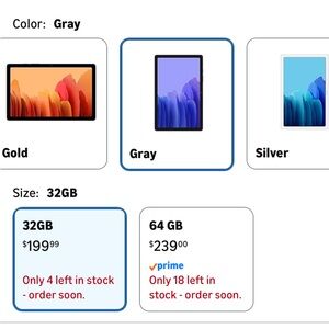 Gray Tablet - 32GB